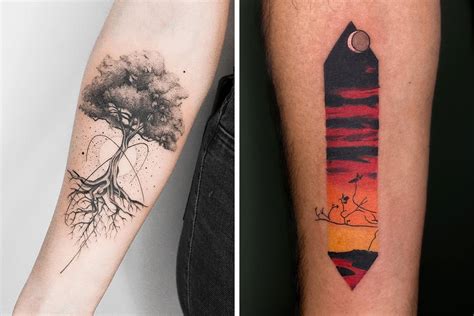 89 Nature Tattoos To Celebrate The Wonders Of Mother Earth